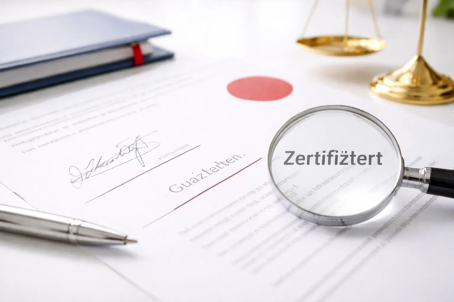 Sachverständiger bei der Arbeit